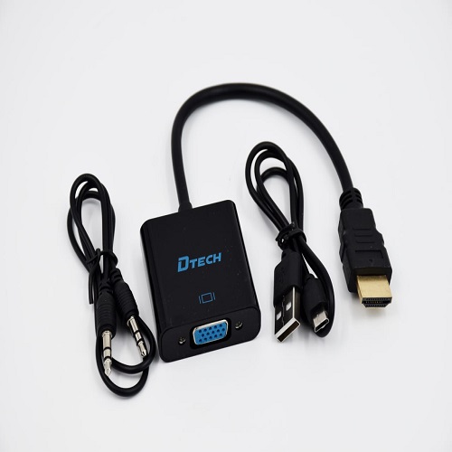 30011 تبدیل HDMI به VGA به همراه پاور وخروجی صدا